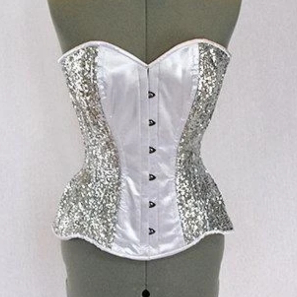 Steel bone corset and skirt Prom wedding formal